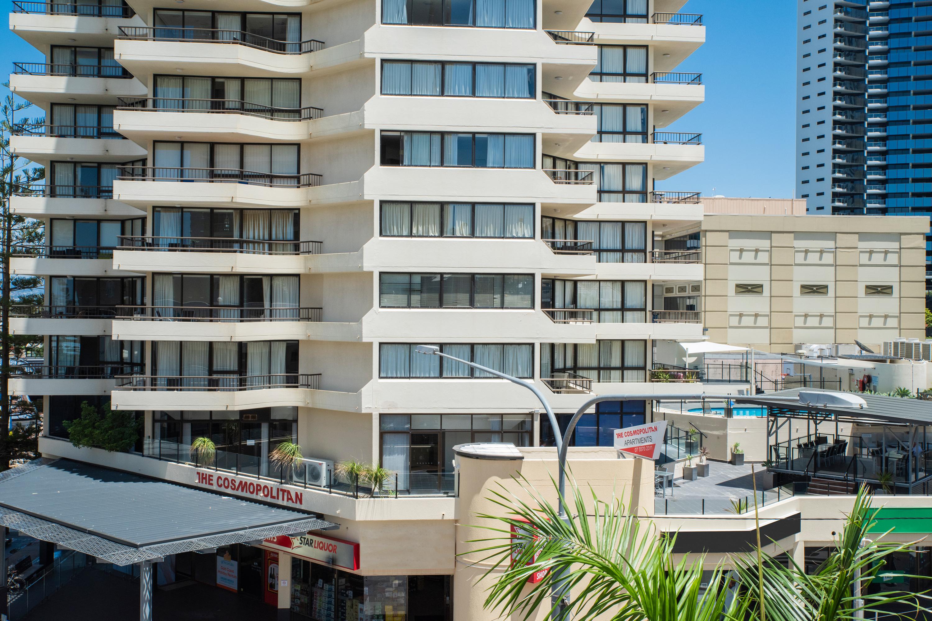 Aparthotel Breakfree Cosmopolitan Gold Coast Exterior foto